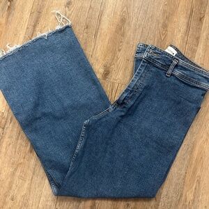 Zara The Marine Straight Blue Jeans